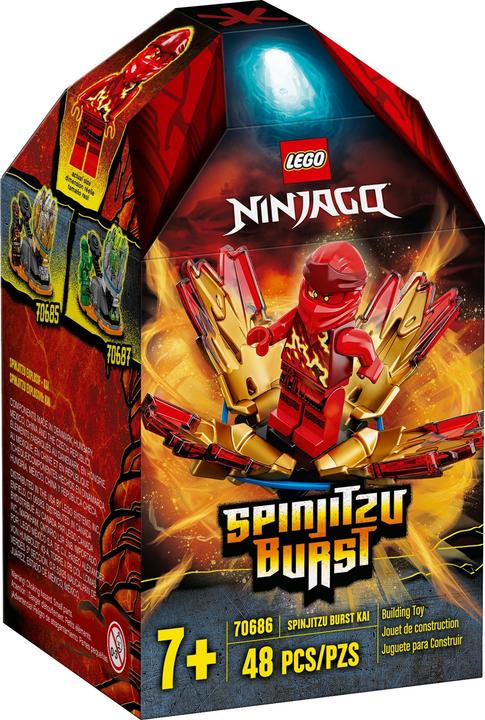 Actual product image LEGO Kai's Spinjitzu gyro (70686, LEGO Ninjago)