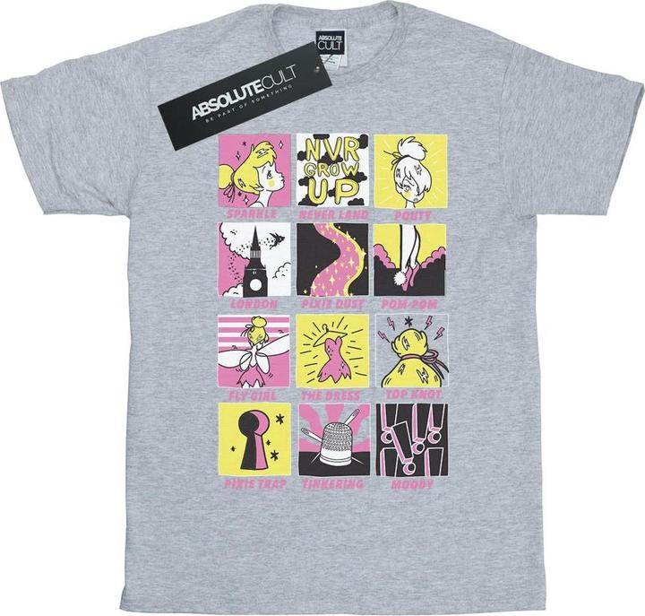Image du produit Disney - T-shirt TINKERBELL SQUARES - Homme (S)