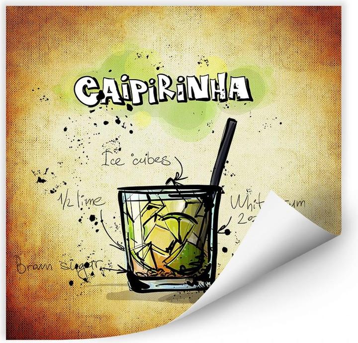 Produktbild Trenddeko Caipirinha - Rezept (50 x 50 cm)