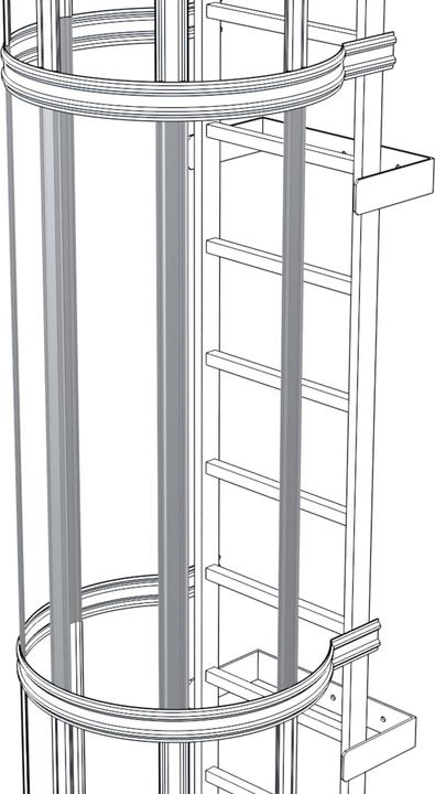 Actual product image Zarges Rückenschutzstrebe (1.40 cm)