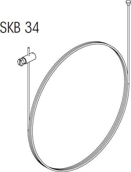Produktbild Lival GLOBAL SKB34-1/3M WIRE OPHAENG 3M.
