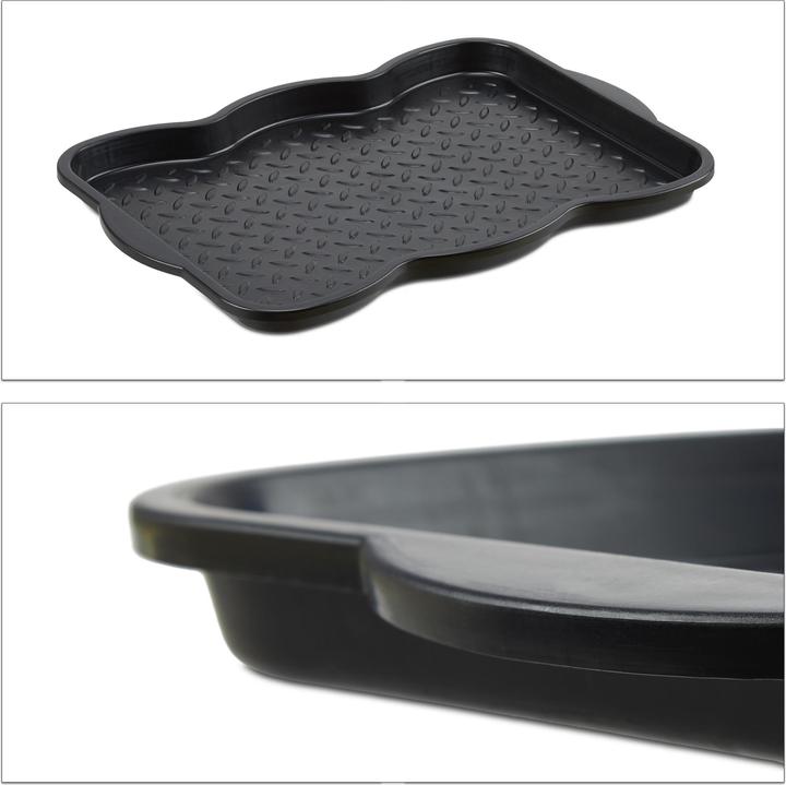 Actual product image Relaxdays Small Shoe Drip Tray for 2 Pairs (38 x 50 x 3 cm)