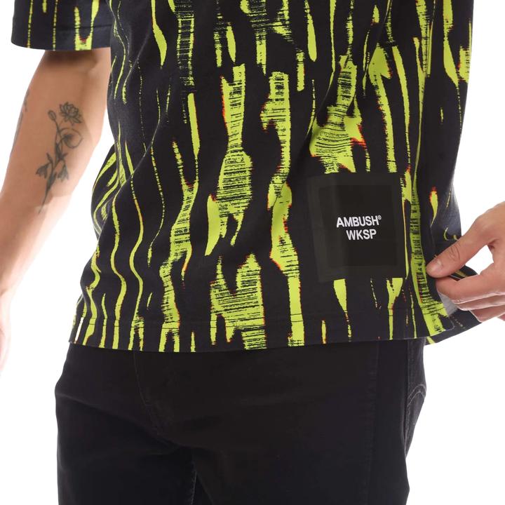 Actual product image Ambush Mens All-Over Print T-Shirt (S)