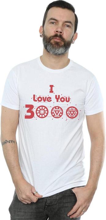 Produktbild Avengers Endgame I Love You 3000 Circuits TShirt (3XL)