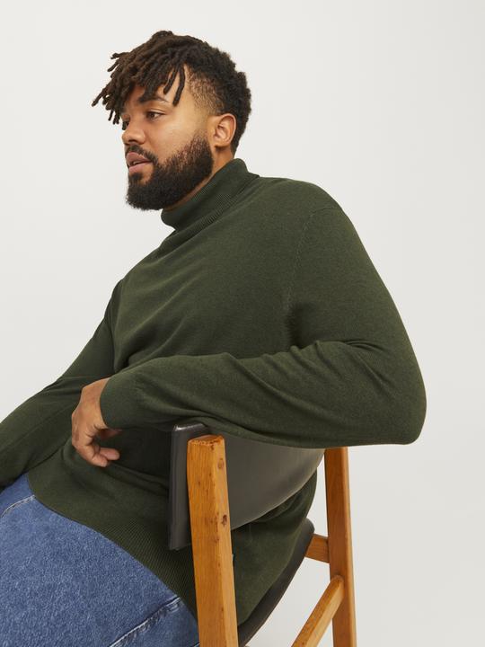 Produktbild Jack & Jones Plus Size Rollkragenpullover Rollkragenpullover (6XL)