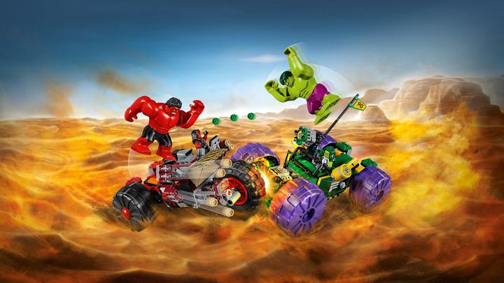 Image du produit LEGO Marvel Super Heroes Hulk contre Red Hulk (76078, LEGO Marvel)