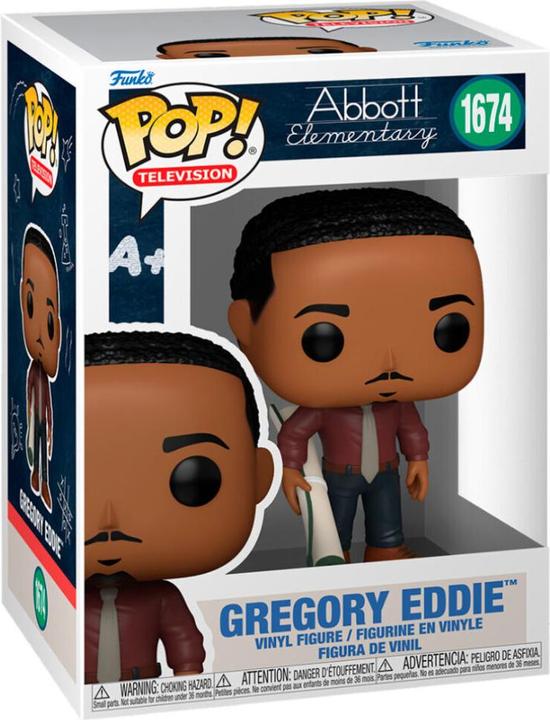 Actual product image Funko Abbott Elementary POP! TV Vinyl Figure Gregory Eddie 9 cm