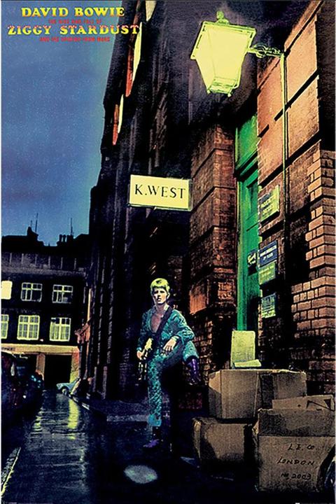 Actual product image David Bowie The Rise and Fall of Ziggy Stardust Album Poster