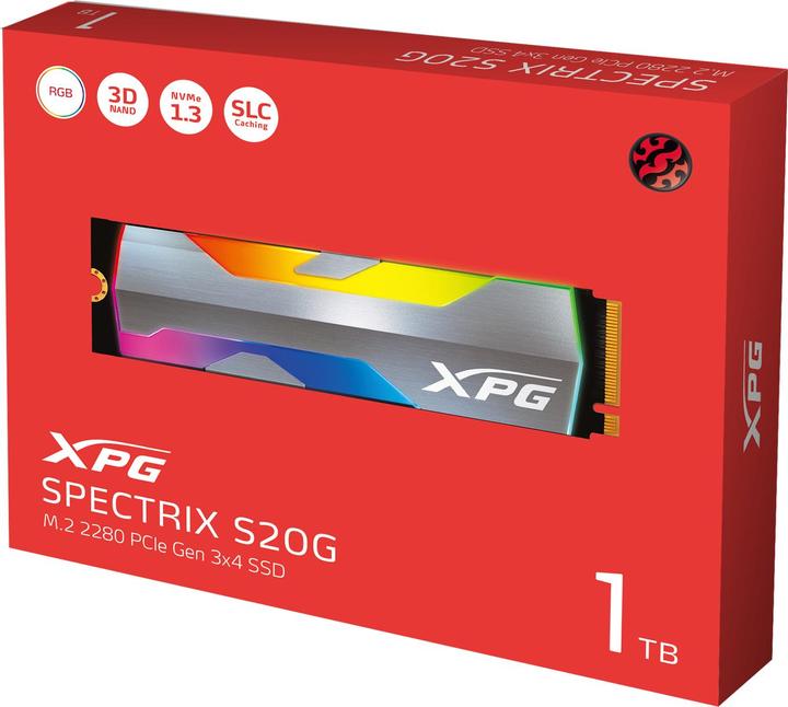 Produktbild Adata XPG Spectrix S20G RGB (1000 GB, M.2 2280)