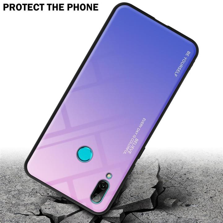 Produktbild Cadorabo TPU 2 Farben Glas Cover (Huawei P Smart (2019))