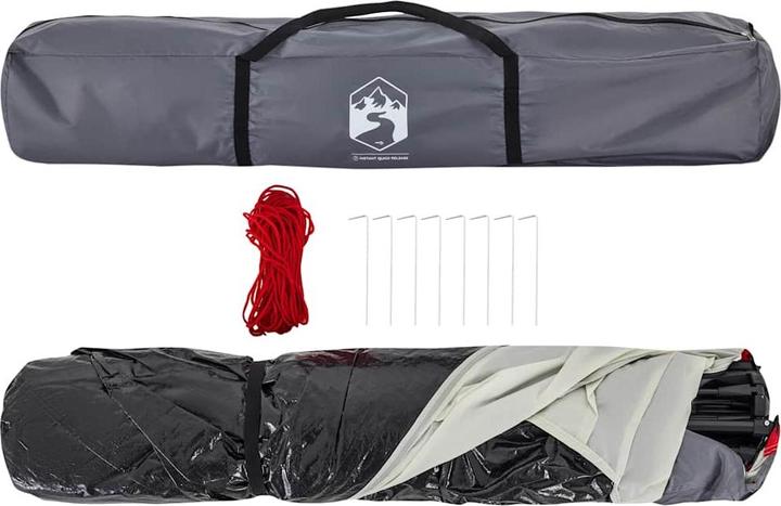 Actual product image VidaXL Beach tent 4 persons Quick Release Waterproof (beach tent, 5.80 kg, 4 persons)