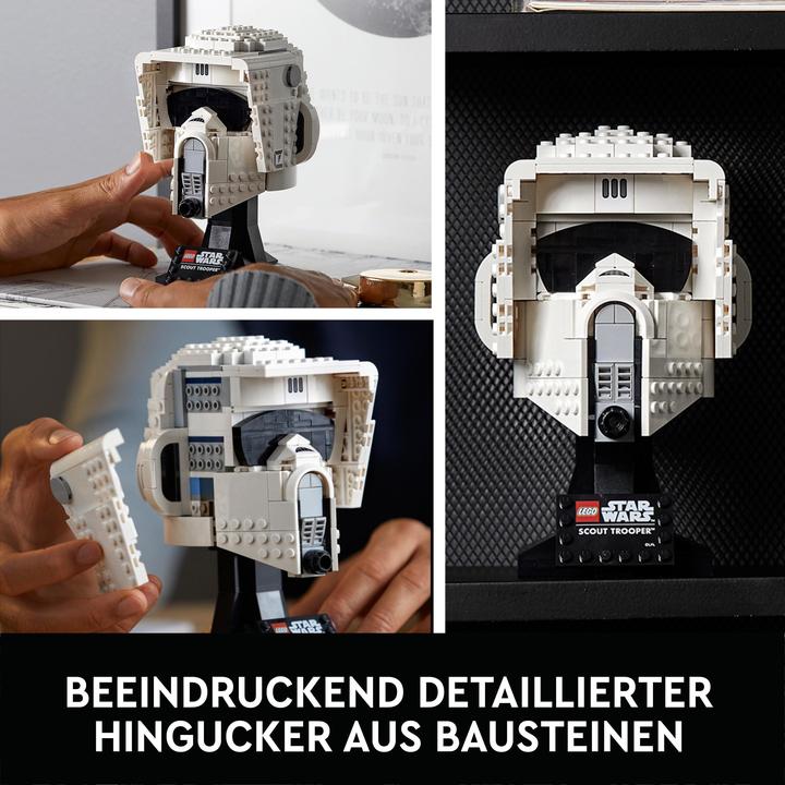 Actual product image LEGO Scout Trooper Helmet (75305, LEGO Star Wars)
