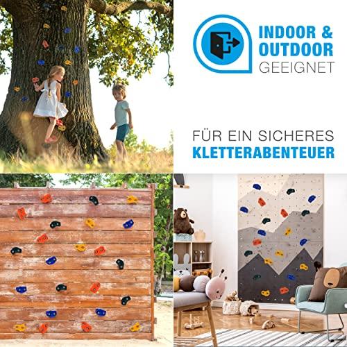 Produktbild Tropisport Klettergriffe - Set aus 10 bunten Klettersteinen (Mehrfarbig)