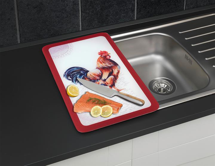 Image du produit Wenko Plaque de recouvrement en verre Universal Mod. Farm, set de 2 pièces pour tous les types de