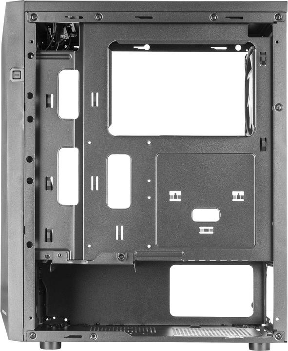 Actual product image Mars Gaming Boitier Moyen Tour Atx Mc-X7 RGB Avec Panneau Vitré (Noir) (Mini-ITX, ATX)