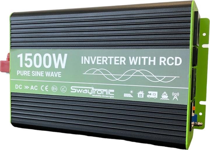 Swaytronic Inverter - FI protection 12V/230V 1500W