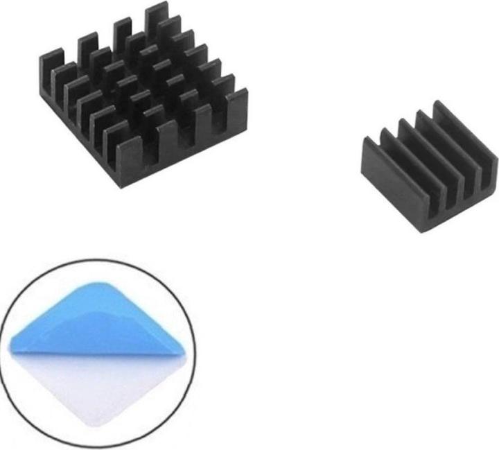 Play-Zone Raspberry Pi Cooler Heatsink Kit (Heatsink)