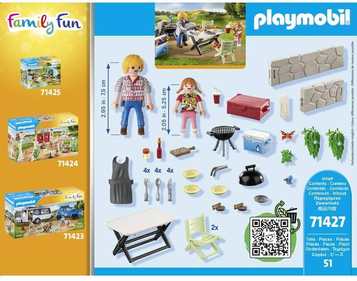 Produktbild Playmobil Gemeinsames Grillen (71427, Playmobil Family Fun)