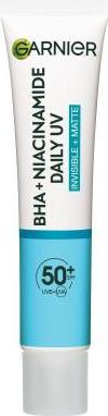 Actual product image Garnier Pure Active BHA + Niacinamide Daily UV Anti-Imperfection Fluid (SPF 50, 40 ml)