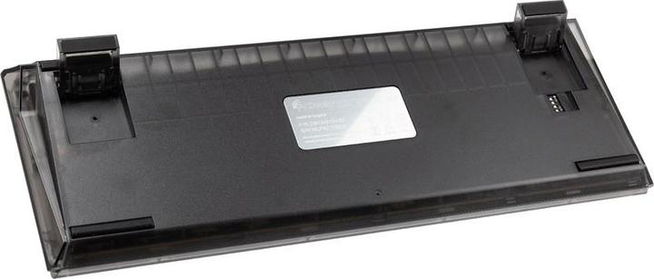 Actual product image Ducky One 3 Aura Black Mini Gaming Keyboard, RGB LED - MX-Speed-Silver (DE, Cable)