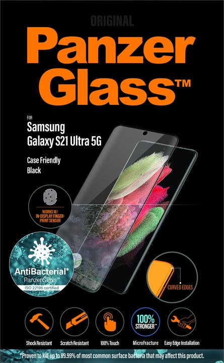 Immagine prodotto PanzerGlass Impronte digitali CaseFriendly (1 Pezzo/i, Samsung Galaxy S21 Ultra 5G)