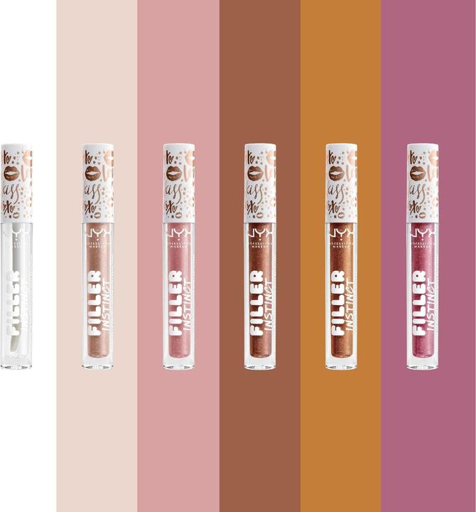 Actual product image NYX Professional Make-Up Filler Instinct Plumping Lip Polish (Let's Glaze)