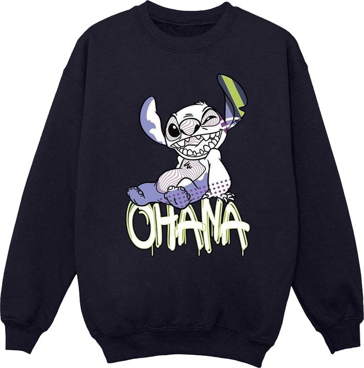 Produktbild Disney Lilo And Stitch Ohana Graffiti Sweatshirt (XXL)