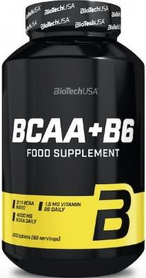 Produktbild Biotech USA BCAA+B6 (200 Stück, Tabletten, 200 g)