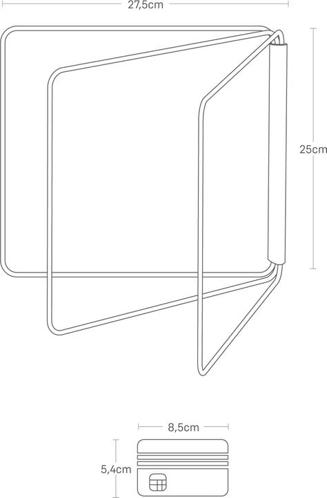 Produktbild Yamazaki Faltbarer Geschirrtuchhalter TOWER