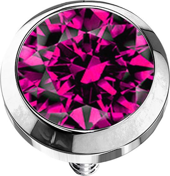 Immagine prodotto Star Piercing Anello in argento con opale bianca (senza ottone, Acciaio chirurgico 316L)
