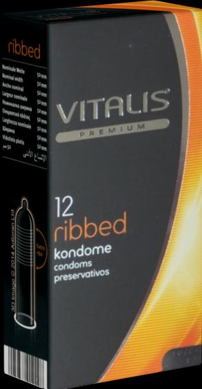 Actual product image Vitalis Ribbed (12 pcs.)