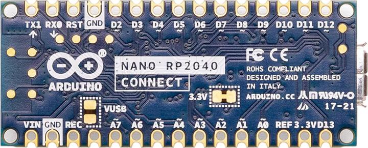Image du produit Arduino Entwicklerboard Nano RP2040 Connect ohne Pinleisten