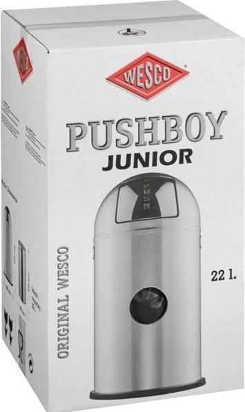 Actual product image Wesco Pushboy Jr.22l black matt (22 l)