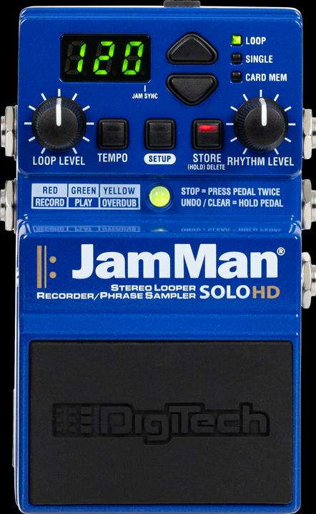 Image du produit Digitech Effect Pedal, Jam Man Solo HD, Stereo Looper