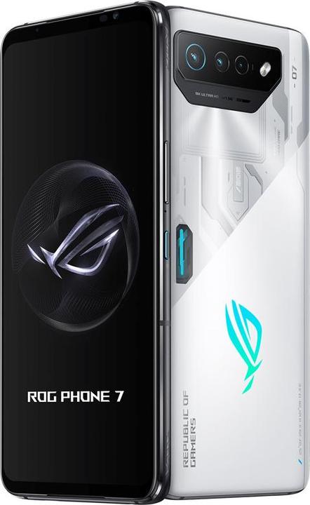 Image du produit ASUS ROG Phone 7 (512 Go, Storm White, 6.78", Double SIM, 50 Mpx, 5G)