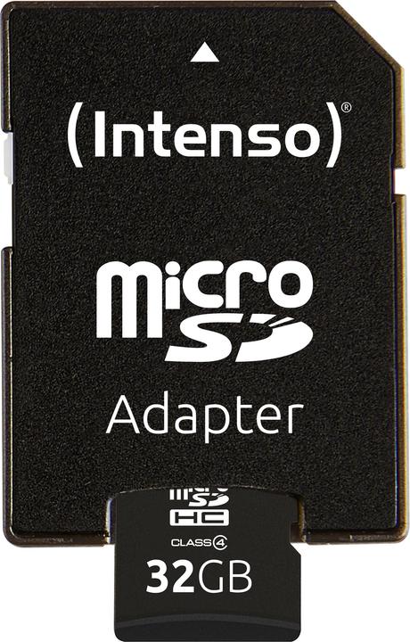 Immagine prodotto Intenso microSD Classe 4 (32 GB, microSDHC)