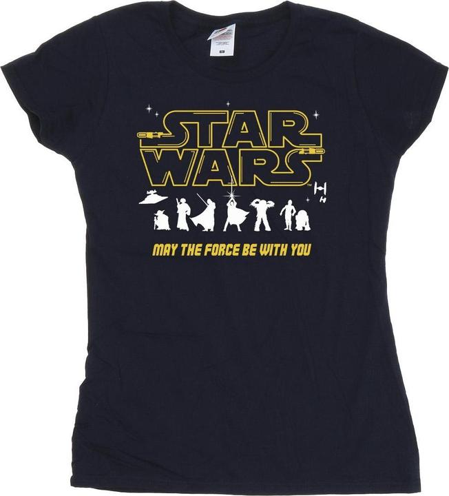 Star Wars Silhouettes Force TShirt (L)