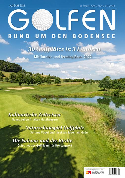 Produktbild Golfen rund um den Bodensee 2022 (Deutsch, Gerhard Herr, 2022)