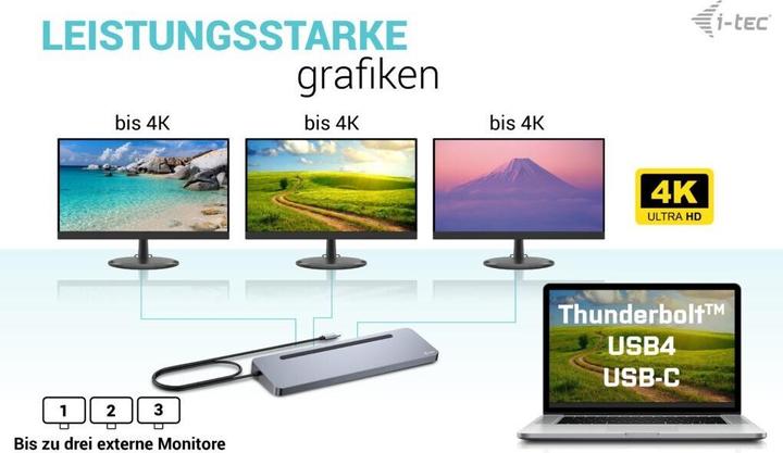 Produktbild i-tec USB-C Hub (USB-C, 8 Ports)