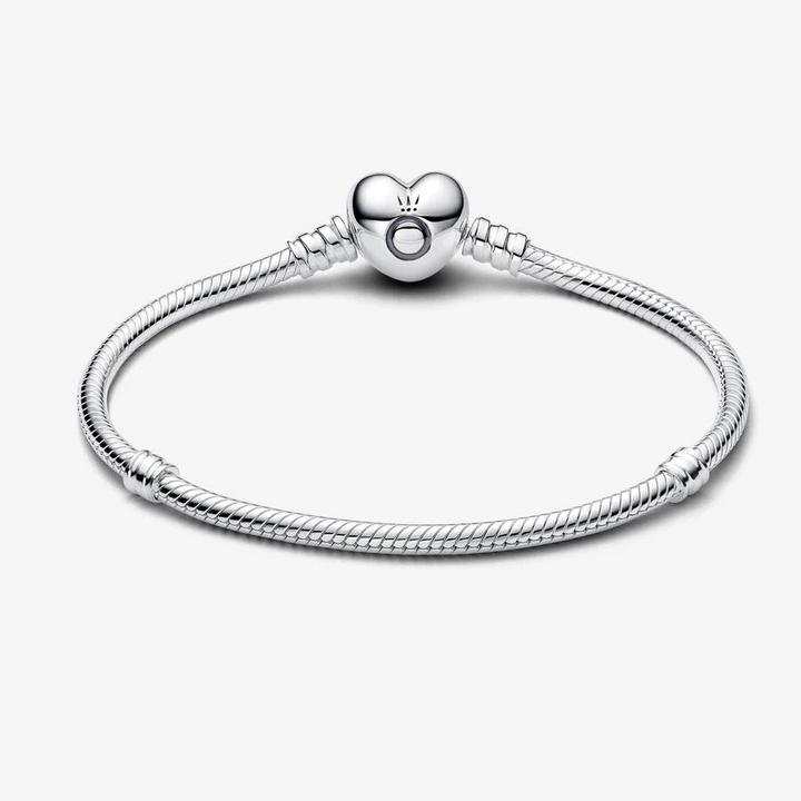 Immagine prodotto Pandora Bracciale con chiusura a cuore (19 cm, Argento)
