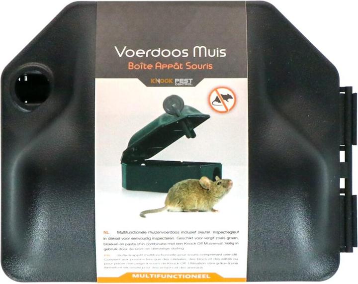 Produktbild Knock Off Köderbox Maus mit Schlüssel