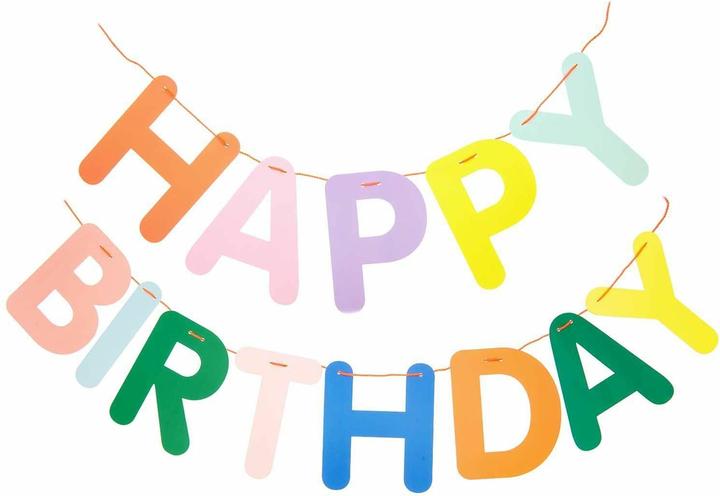 Produktbild Rico Design Girlande Happy Birthday.300343
