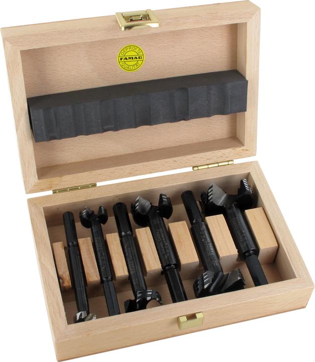 Actual product image Famag Forstner drill sets (35 mm, 15 mm, 30 mm, 40 mm, 20 mm, 25 mm)