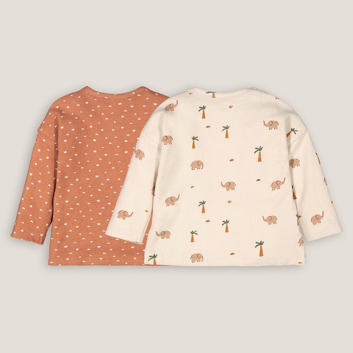 Produktbild La Redoute Collections 2er-Pack bedruckte Langarmshirts (68)