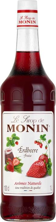Produktbild Monin Erdbeere Sirup 0% Vol. 1l