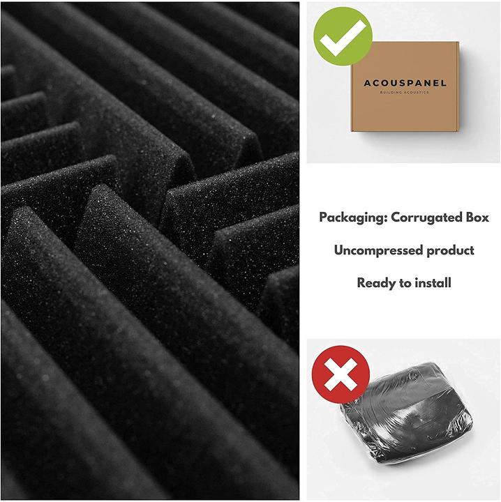 Image du produit Acouspanel Schaumstoffplatten (24 pcs)