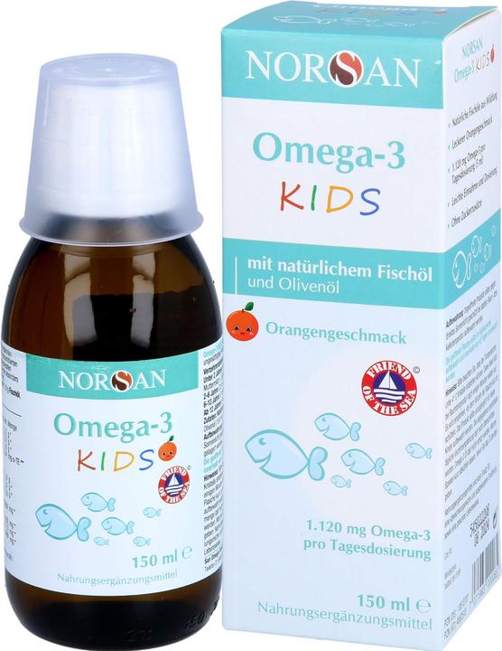 Actual product image Norsan Omega-3 Kids (1 Piece, Oil, 261 g)