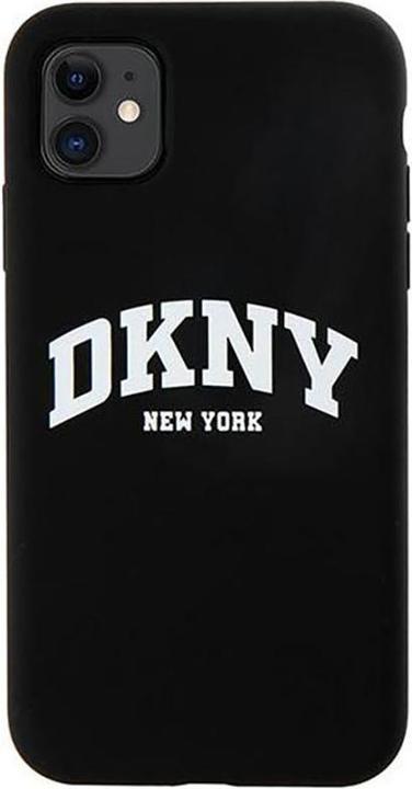 Produktbild DKNY DKHMN61SNYACH iPhone 11 / Xr 6.1" czarny/black hardcase Liquid Silicone White Printed Logo MagS (Apple iPhone 11)