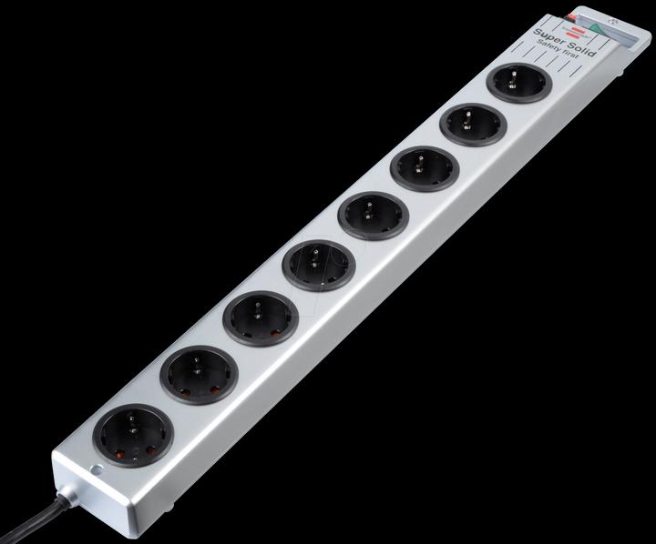 Image du produit Brennenstuhl Super-Solid Line (8 x, CEE 7/3, 2.50 m)