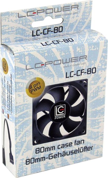 Produktbild LC-Power Gehäuselüfter LC-CF (80 mm, 1 x)